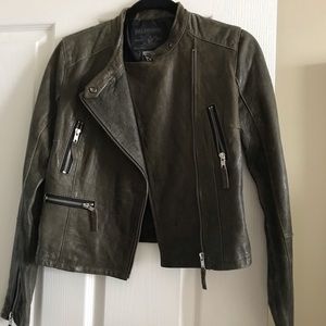 True Religion Leather Jacket